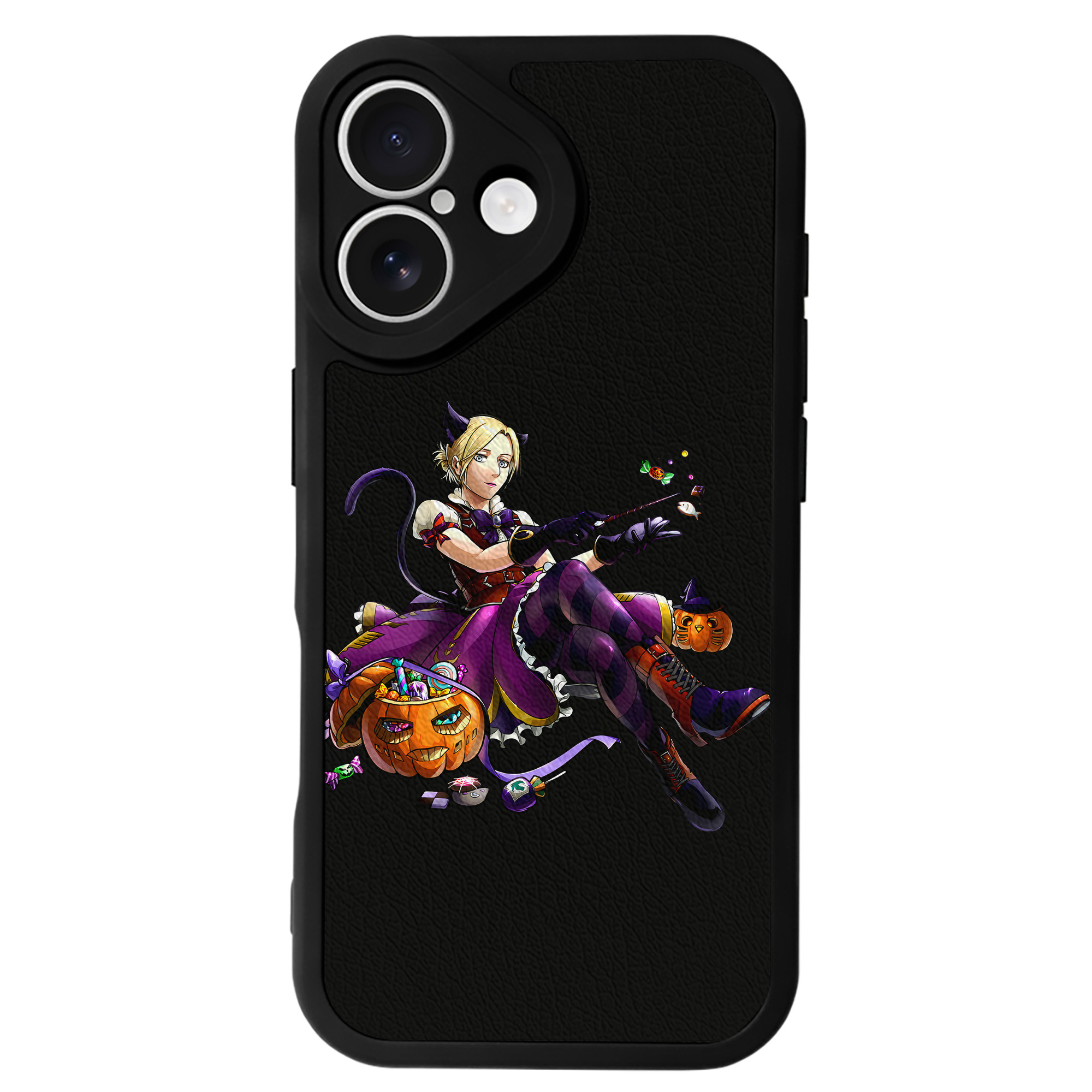 （画像用） 進撃の巨人 アニ・レオンハート Attack on Titan Annie Leonhart 【iPhone 16シリーズ対応】シリコンスマホケース（レザー調） 材質：シリコン